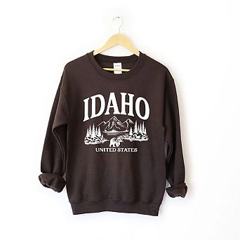 Idaho Forest Scene Sweatshirt
