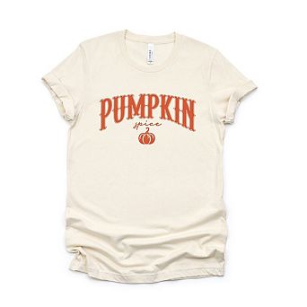 Pumpkin Spice Bold Short Sleeve Graphic Tee