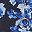 Blue Floral Print