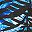 Blue Painterly Leaves