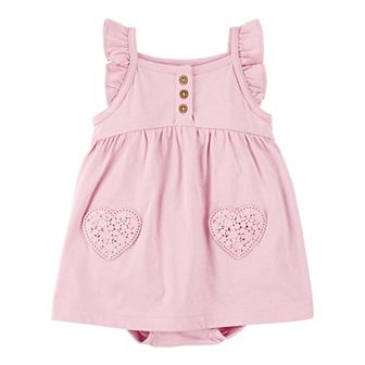 Baby Girl Carter's Floral Flutter Sunsuit