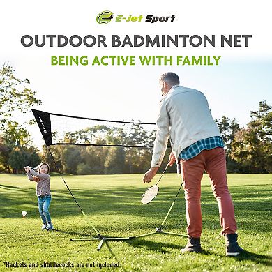 E-Jet Portable Badminton Net Outdoor Game (Net only)