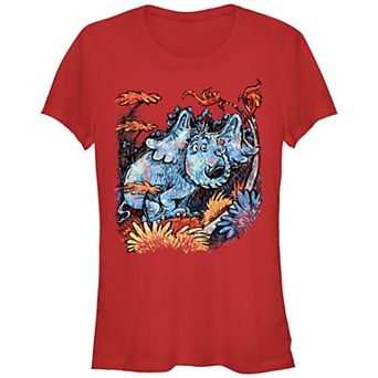 Juniors' Dr. Seuss Horton Hears A Who Painting Fitted Graphic Tee