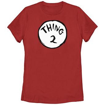 Juniors' Dr. Seuss Thing 2 Graphic Tee