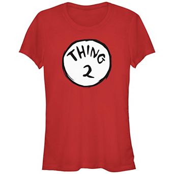 Juniors' Dr. Seuss Thing 2 Fitted Graphic Tee