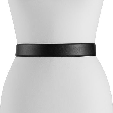 Women's Nine West Multi-Chain Buckle Woven Belt