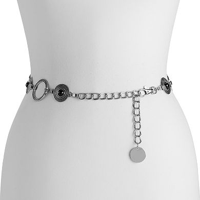 Women's Nine West Alternating Stone & Open Casting Belt