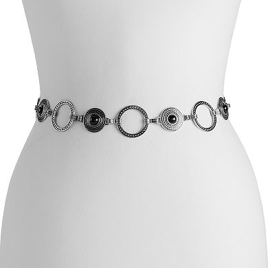 Women's Nine West Alternating Stone & Open Casting Belt