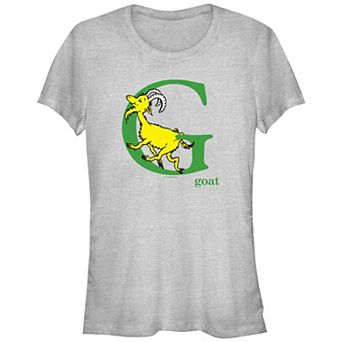 Juniors' Dr. Seuss Goat Fitted Graphic Tee
