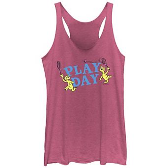 Juniors' Dr. Seuss Play Day Racerback Tank Top