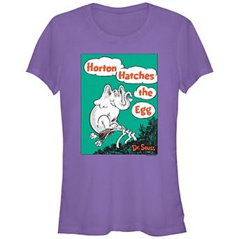Juniors' Dr. Seuss Horton Hatches The Egg Fitted Graphic Tee