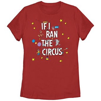Juniors' Dr. Seuss If I Ran The Circus Graphic Tee