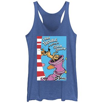 Juniors' Dr. Seuss I Had Trouble In Getting To Solla Sollew Racerback Tank Top