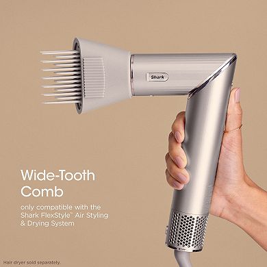 Shark® FlexStyle™ Wide-Tooth Comb Hair Drying & Styling Attachment
