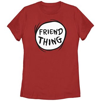 Juniors' Dr. Seuss Friend Thing Graphic Tee