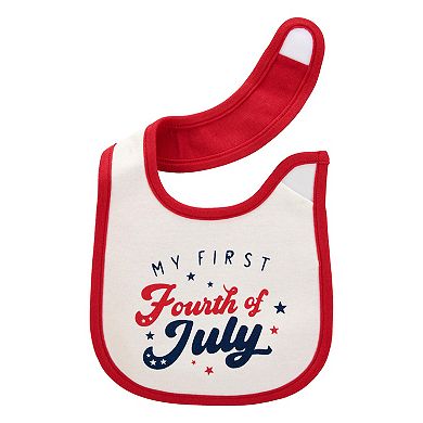 Baby Carter's My First Fourth Of July Teething Bib