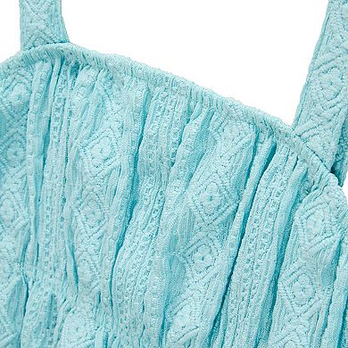 Girls 4-14 Carter's Ruched Textured Tank Top
