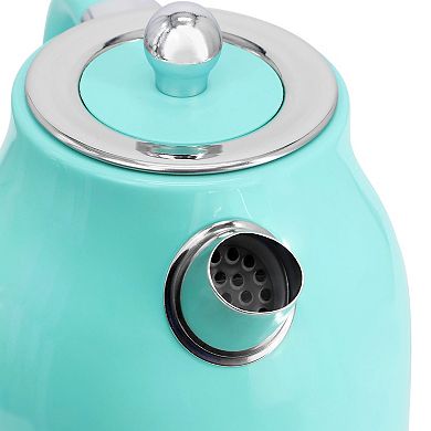 MegaChef 2-pc. 1.7 Liter Electric Tea Kettle & 2 Slice Toaster Set