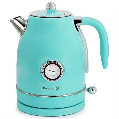 MegaChef 2-pc. 1.7 Liter Electric Tea Kettle & 2 Slice Toaster Set