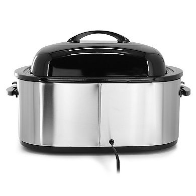MegaChef 22-qt. Electric Roaster Oven with High Dome Self-Basting Lid