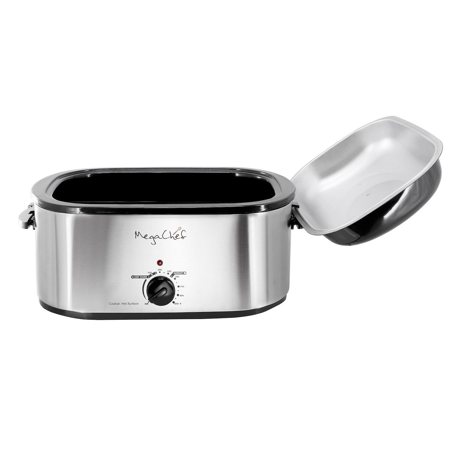 MegaChef 22-qt. Electric Roaster Oven with High Dome Self-Basting Lid