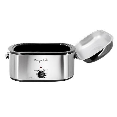 MegaChef 22-qt. Electric Roaster Oven with High Dome Self-Basting Lid