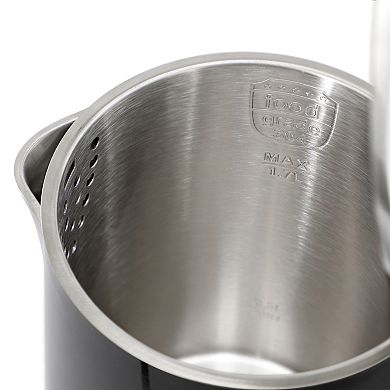 MegaChef 1.7 Liter Glass Electric Tea Kettle