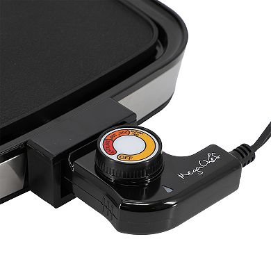 MegaChef 11.81-in. Copper Coating Electric Fry Pan