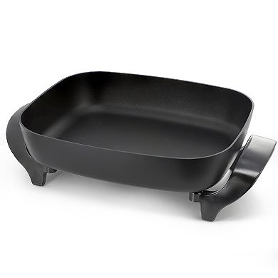 MegaChef 14.96-in. Non-Stick Coating Electric Fry Pan