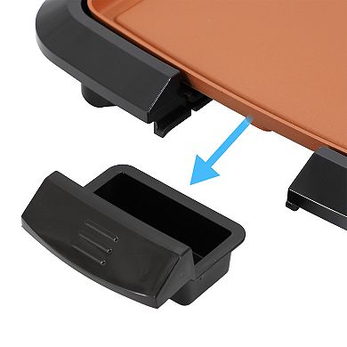 MegaChef 10.63-in. Copper Coating Electric Grill