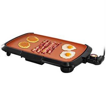 MegaChef 16.02 in Copper Coating Electric Grill