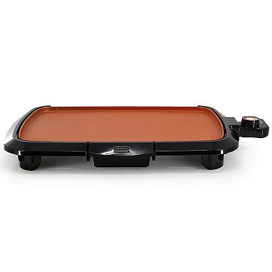 MegaChef 16.02-in. Copper Coating Electric Grill