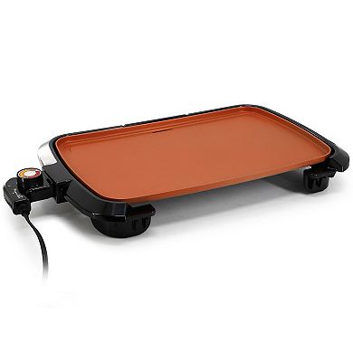 MegaChef 16.02-in. Copper Coating Electric Grill