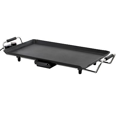 MegaChef 21-in. Non-Stick Coating Electric Grill with Drip Tray