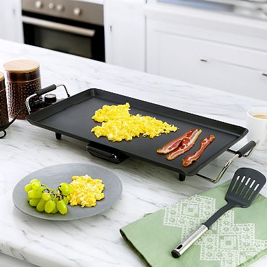 MegaChef 21-in. Non-Stick Coating Electric Grill with Drip Tray