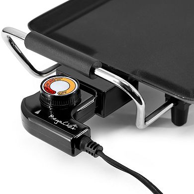MegaChef 35.43-in. Non-Stick Coating Electric Grill with Drip Tray