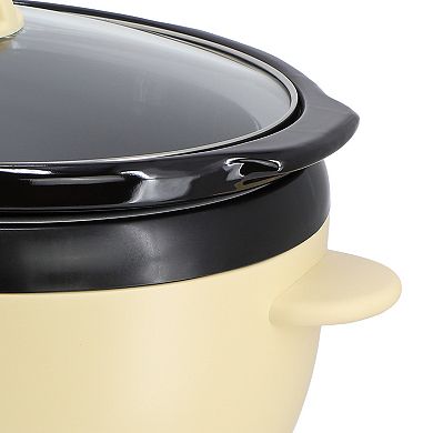 MegaChef 3.5 Liter Oval Electric Slow Cooker