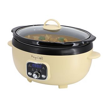 MegaChef 3.5 Liter Oval Electric Slow Cooker