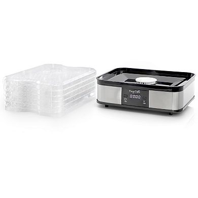 MegaChef 5-Tray Food Dehydrator with Timer & Temperature Control