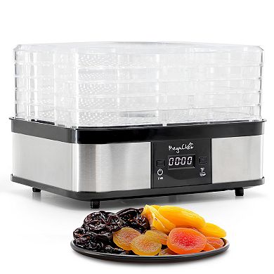 MegaChef 5-Tray Food Dehydrator with Timer & Temperature Control