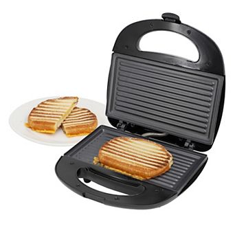 MegaChef Silver Electric Panini Press Grill & Sandwich Maker