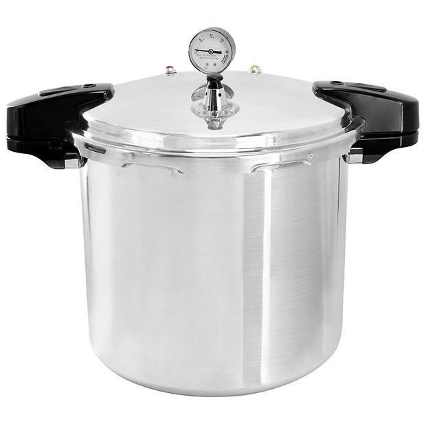 MegaChef 24-qt. Large Capacity Aluminum Stovetop Pressure Cooker