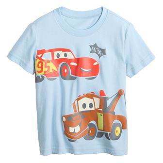 Disney / Pixar's Cars Lightning McQueen & Mater Baby & Toddler Boy Short Sleeve Graphic Tee by Jumping Beans®