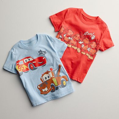 Disney / Pixar's Cars Lightning McQueen & Mater Baby & Toddler Boy Short Sleeve Graphic Tee by Jumping Beans®