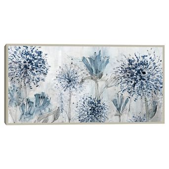 Susan Jill's Field of Blue Canvas Wall Art