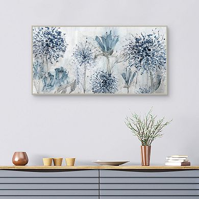 Susan Jill's Field of Blue Canvas Wall Art