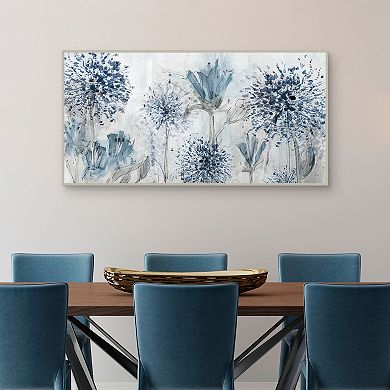 Susan Jill's Field of Blue Canvas Wall Art