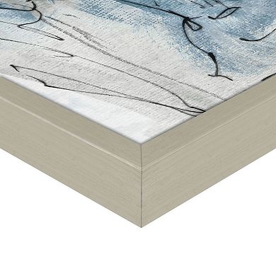 Susan Jill's Field of Blue Canvas Wall Art