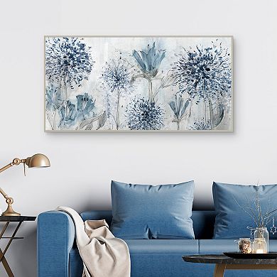 Susan Jill's Field of Blue Canvas Wall Art