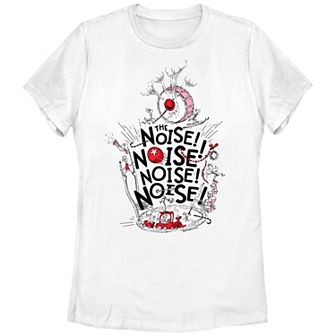Juniors' Dr. Seuss The Noise Graphic Tee